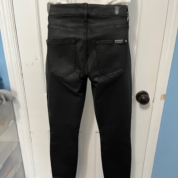 7 For All Mankind Black Jeans - Picture 4 of 6